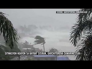 Sitwasyon ngayon sa Baybay Sisiran, Garchitorena, Camarines Sur