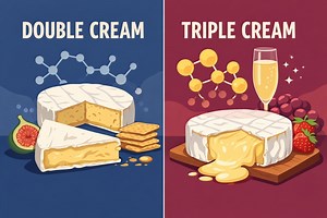 Why Triple Cream Cheese Feels Like Butter (& Double Cream Doesn’t)