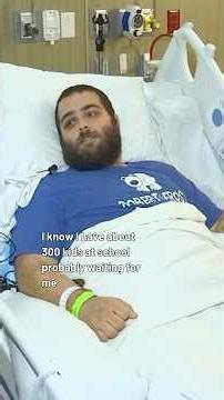 A custodian is recovering after falling from the ceiling at a Silverton elementary school.