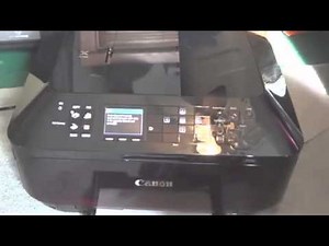 Canon PIXMA MX922 Unboxing And Setup in Depth 1080p HD YouTube