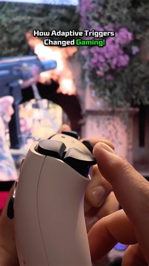 How Adaptive Triggers Changed Gaming! #gaming #ps5 #dualsense #games