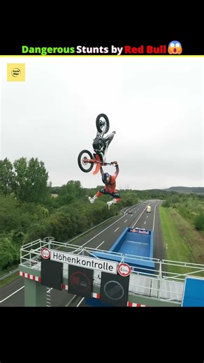 Red Bull Stunts😱#viralshorts #shorts #facts #red bull #intresting facts