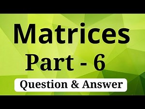 How to find elements using equality of matrix? || How to identify Symmetric & Skew-symmetric matrix?