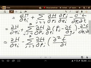 Der Nachweis einer Kanonischen Transformation