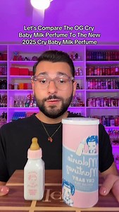 166K views · 5.6K reactions | Let’s compare the OG cry baby milk perfume to the 2025 cry baby milk perfume by Melanie Martinez #crybabyperfumemilk #melaniemartinez | Paul Reacts | Facebook