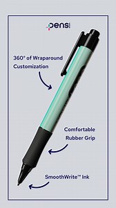 Get your brand seen from every angle! Customize our Design Wrap Pen with your logo, business name, and 600+ free designs. | Pens.com | Facebook