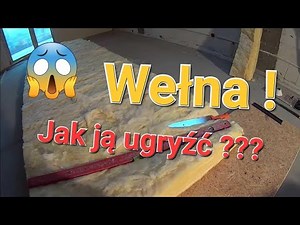 Ocieplenie dachu - cz.4 E1/2 praca z wełną mineralną.