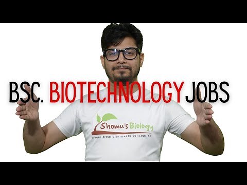 Bsc Biotechnology jobs | scope after bsc biotechnology