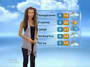 NOVA Weather forecast Bulgaria - 29.03.2010