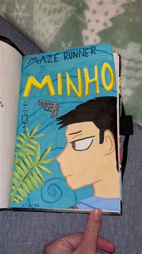 I am very slowly improving! Any other maze runner fans here? #art #artist #transition #mazerunner