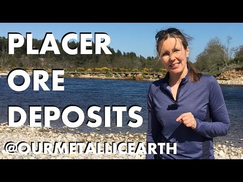 Placer (alluvial) ore deposits