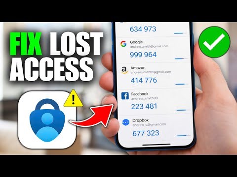 How To Recover Lost Access To Microsoft Authenticator App