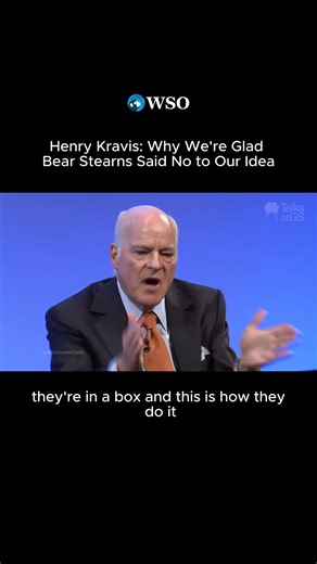 Henry Kravis shared his story of how he started KKR. --------- 🚀 WSO Academy has helped thousands break into six-figure finance careers. Interested? Learn more about us 👉 https://www.wallstreetoasis.com/academy?affiliate=socialwinner-facebook #investmentbanking #wallstreet #privateequity | Wall Street Oasis