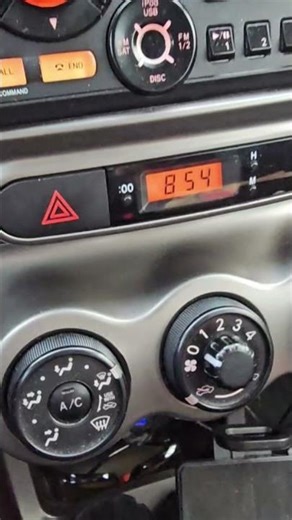 How to change the clock in 2012 Scion XD. Life was simpler then!