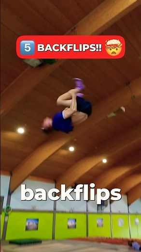 He Added a QUINTUPLE Backflip to This Combo 🤯