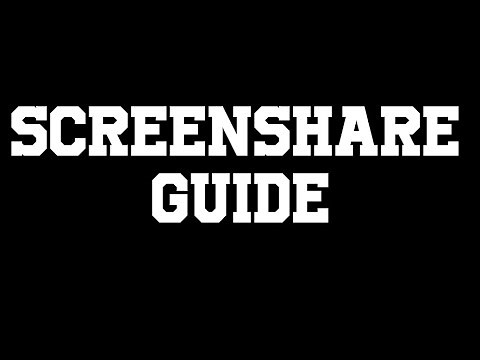 ScreenShare Guide #1 Basi + Process Hacker