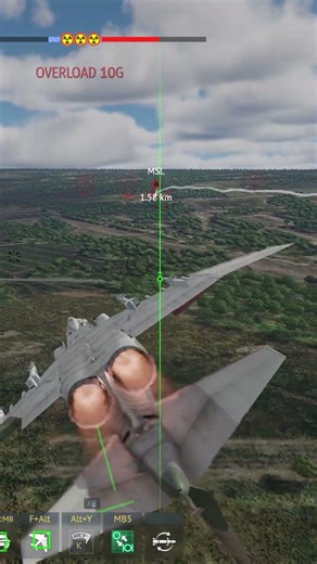 Warthunder Player Turns Into a Wild Weasel After Dodging 3 SAM Missiles 💀