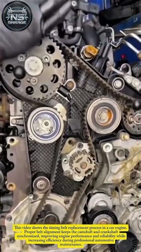 Timing Belt Replacement Process | Professional Engine Repair Guide