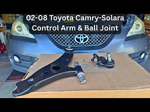 Replace Lower Control Arms & Ball Joints On A 2002-08 Camry, Solara, Avalon, Lexus ES300/330 How To