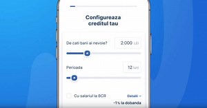 Îți poți face credit online la BCR, prin aplicația George Credit