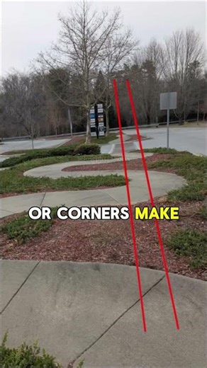 Why We Ignore Sidewalks (The Psychology of Desire Paths) #shorts