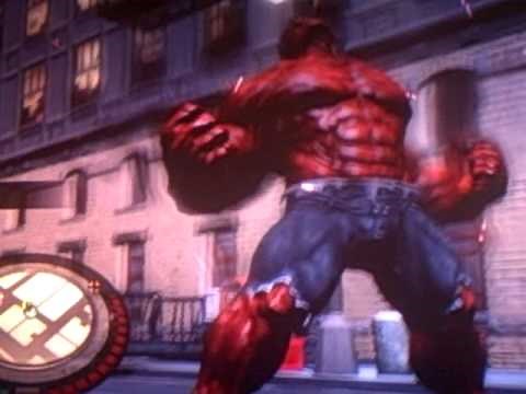 Red Hulk Gameplay #2 (xbox 360)