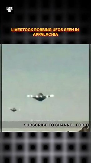 Livestock robbing UFOs Caught On Camera In Appalachia! #shorts #lab360 #trending #alien