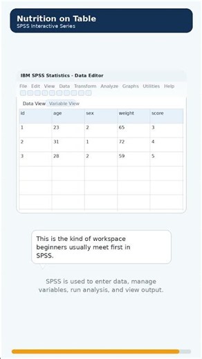 spss interactive series episode1