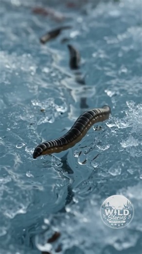 Worms Actually Live Inside Glaciers!