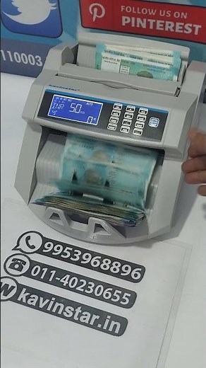 How to Use a Currency Counting Machine! ✅ Which Machine is Best for ₹ Notes? #BestNoteMachine #Money