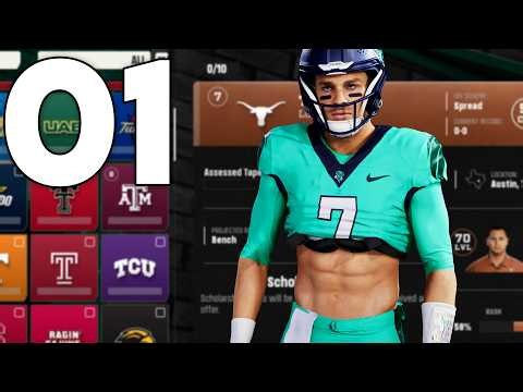 College Football 27 Road to Glory - Part 1 - The Beginning