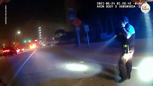 Surfside condo collapse: Police bodycam reveals disaster zone