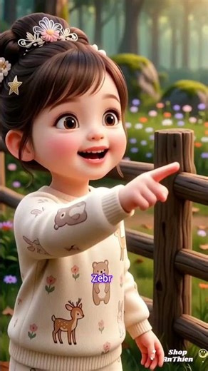 Lovely Animal Friends! 🦓🐿️ Zebra, Squirrel, Rabbit, Deer | Smart Kids Learning 🧠✨