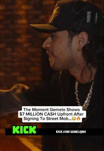 The Moment Gemelo Shows $7 MILLION CASH Upfront After Signing To Street Mob…😳🔥 #gemelo #fyp #fuerzaregida