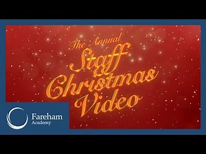 Staff Christmas Video 2020 | Fareham Academy