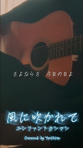 風に吹かれて - エレファントカシマシ 名曲を弾き語り #shorts #風に吹かれて #エレファントカシマシ #歌う花火師 #歌ってみた #cover #弾き語り