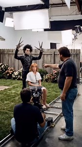 2.3K views · 331 reactions | Behind the scenes of the film set of «Edward Scissorhands»: a video created by artificial intelligence #ai #film #filmeditor #reels #viral | Павел Лихота | Facebook