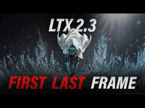 LTX 2.3 I2V First + Last Frame ComfyUI Workflow for Low VRAM