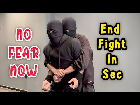 How To KNOCKOUT In 3 Seconds | Powerful Self Defense of Back Grabs | Life Changing Technique