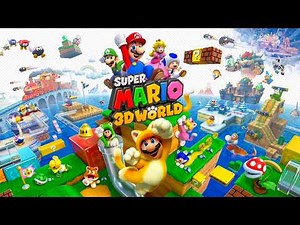 Super Mario 3D World - Full Game 100% Walkthrough (4K@60FPS)