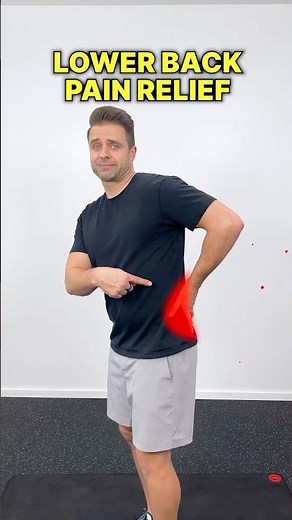 This 10 Min Routine ELIMINATES Lower Back Pain Fast #backpainrelief #shorts #fitness