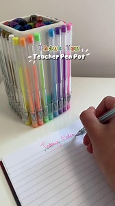 21K views · 33 reactions | Bring a little bit of creativity to your teacher's gift this year with this handy pen pot! Your teacher will never lose a pen lid again! ️ Shop Thank You Teacher in store, online and on our app: https://ow.ly/wNJg50WknFF #TeacherGift #CreativeGifts #PenPot #GiftIdeas #CraftyTeachers | Hobbycraft | Facebook