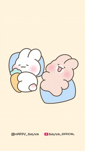 귀여운 슈야 토끼 캐릭터 일러스트 모음