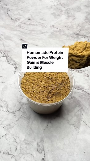 How to Make Homemade Protein Powder for Weight Gain & Muscle Building