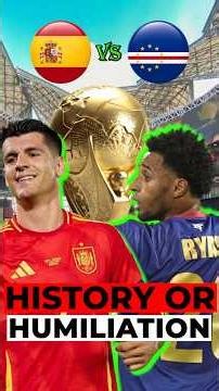 ⚽🔥 SPAIN vs CABO VERDE 🇪🇸🇨🇻 FIFA WORLD CUP 2026