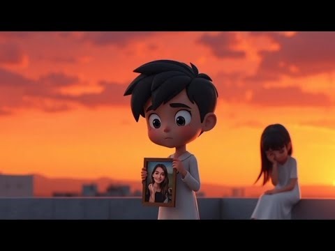 A silent goodbye 💫 | Emotional love story | #animation #sadshort