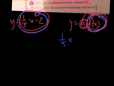 How to do a vertical stretch