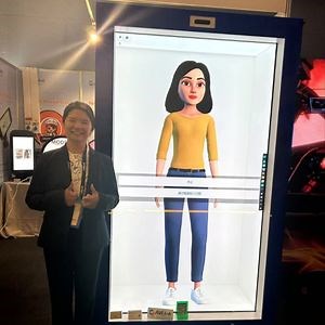 [Hot Item] 86inch Ai-Powered Transparent LCD Hologram Holobox Display