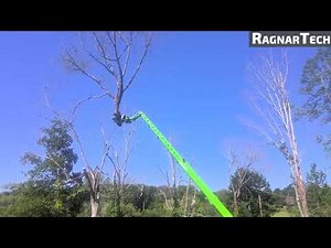 RagnarTech SawMaster is a Saw Grapple For Telehandler & Excavators