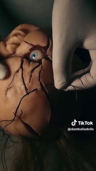 Custom Chucky Doll Sculpture Art